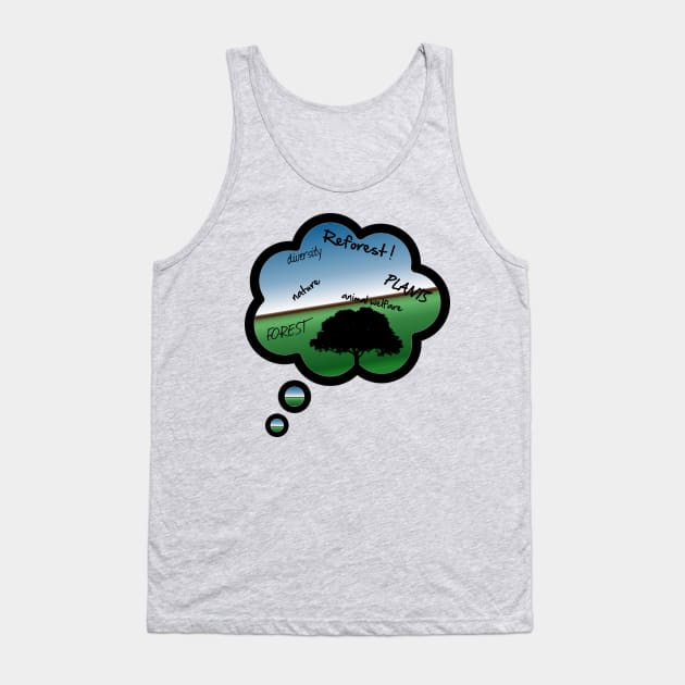 Think nature Tank Top by SpassmitShirts